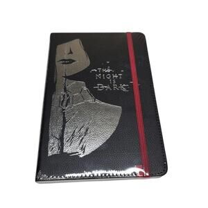 Game of Thrones Journal The Night Is Dark & Full of Terrors Faux Leather HBO NIP